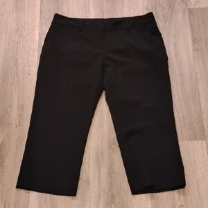 Daisy Fuentes Elegant Black Trousers